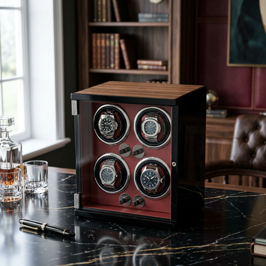 Watch Winder - Luxor 4 watches Timeguarde