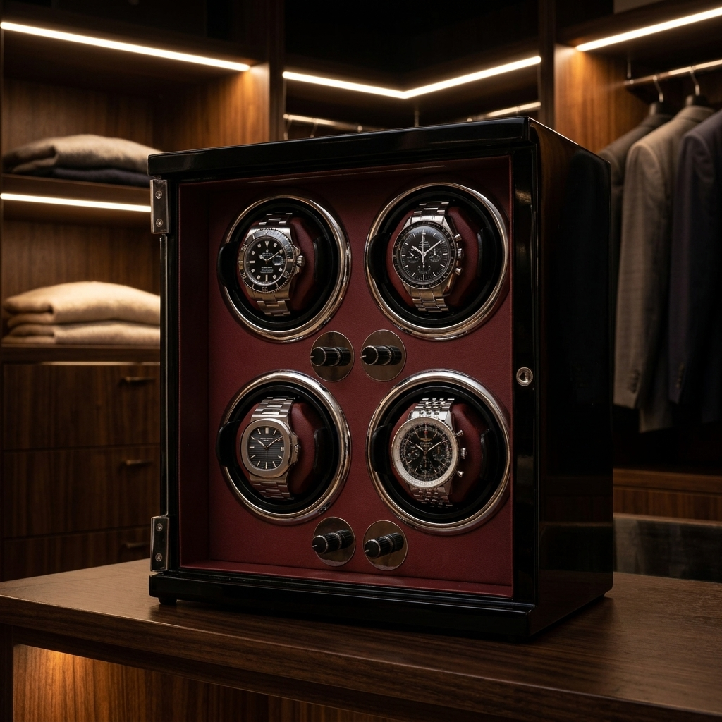 Watch Winder - Luxor 4 watches Timeguarde