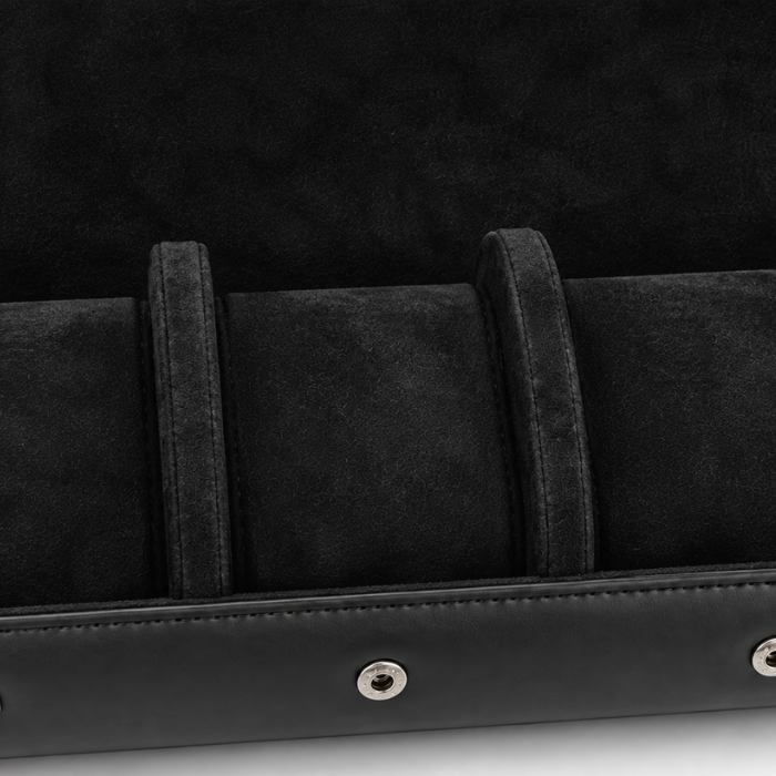 Leather Watch Travel Case — 3 Slots