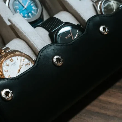 Leather Watch Case — 8 Slots
